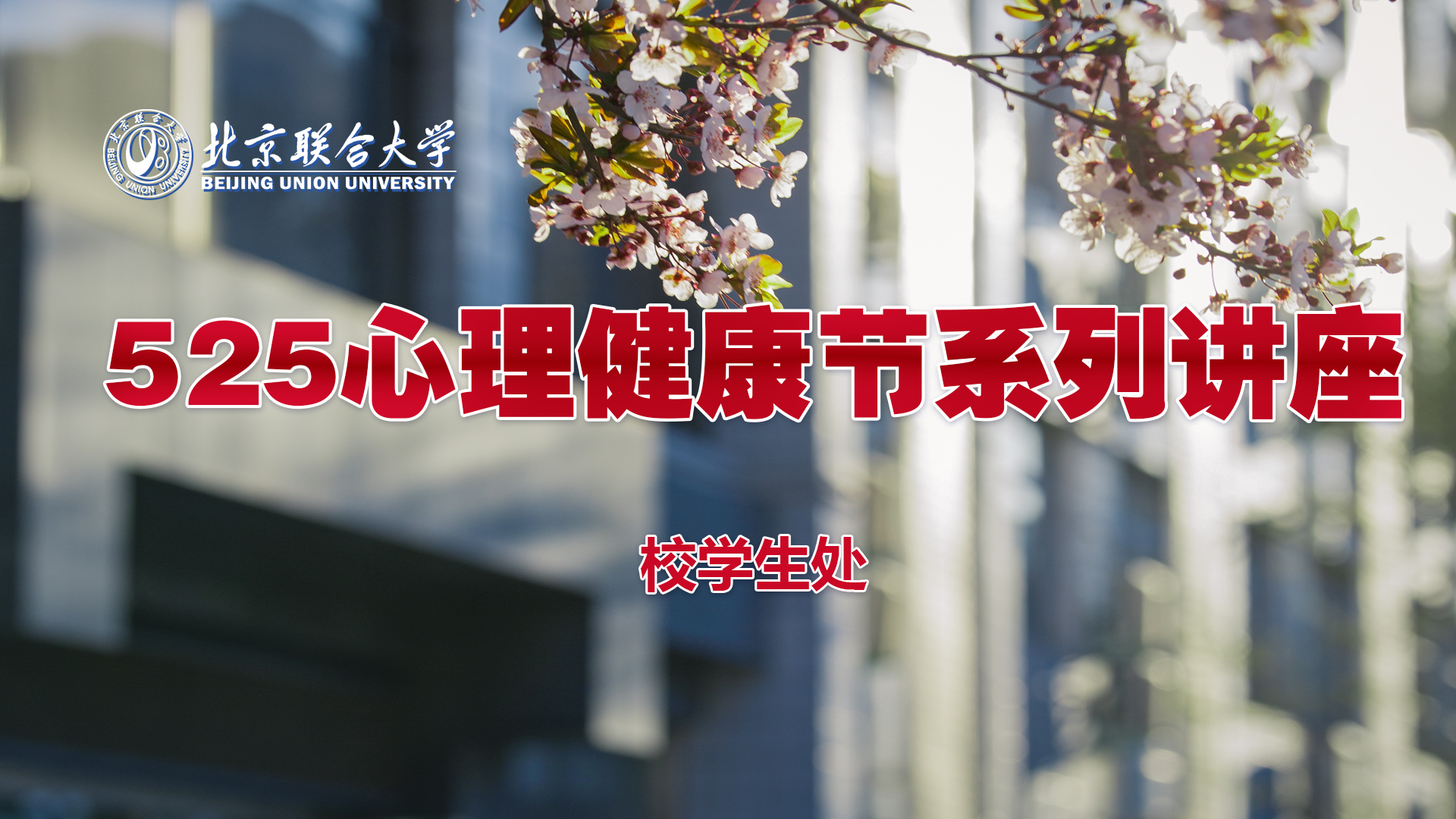 525心理健康节系列讲座——第三讲